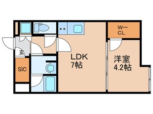 Ludens中板橋Ⅱの物件間取画像